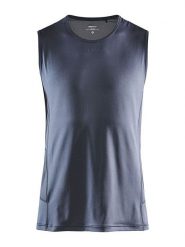 Craft Top sportowy "ADV Essence" w kolorze granatowym rozmiar: S. Niebieskie t-shirty sportowe Craft, bez wzorów, bez ramiączek, outdoorowe. Za 72.95 zł.