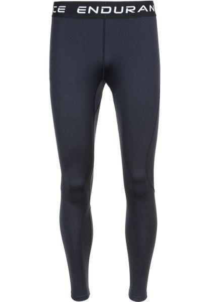 Legginsy Endurance Power. Czarne legginsy długie sportowe Endurance, m, bez wzorów, z elastanu, do biegania. Za 147.00 zł.
