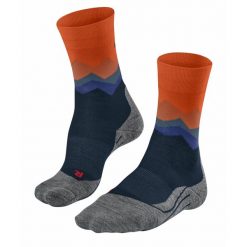 Skarpetki Falke Tk2 Crest. Niebieskie skarpety Falke, bez wzorów, z materiału. Za 135.65 zł.