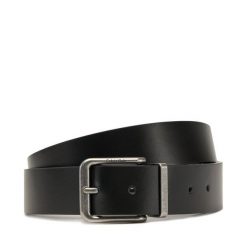 Pasek Męski Calvin Klein Jeans. Czarne paski Calvin Klein Jeans, bez wzorów, z jeansu, casualowe. Za 199.99 zł.