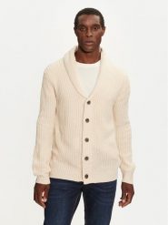 Brave Soul Kardigan MK-230AKRAMD Beżowy Regular Fit. Brązowe swetry rozpinane Brave Soul, m, bez wzorów, z syntetyku, bez kołnierzyka, bez ramiączek. Za 129.99 zł.