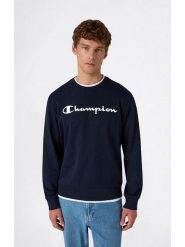 Champion Bluza w kolorze granatowym rozmiar: S. Niebieskie bluzy Champion, s, bez wzorów, z bawełny, bez kaptura. Za 110.04 zł.