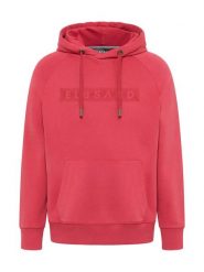 ELBSAND Bluza "Kiano" w kolorze czerwonym rozmiar: XL. Czerwone bluzy ELBSAND, xl, bez wzorów, z bawełny, z kapturem. Za 204.95 zł.