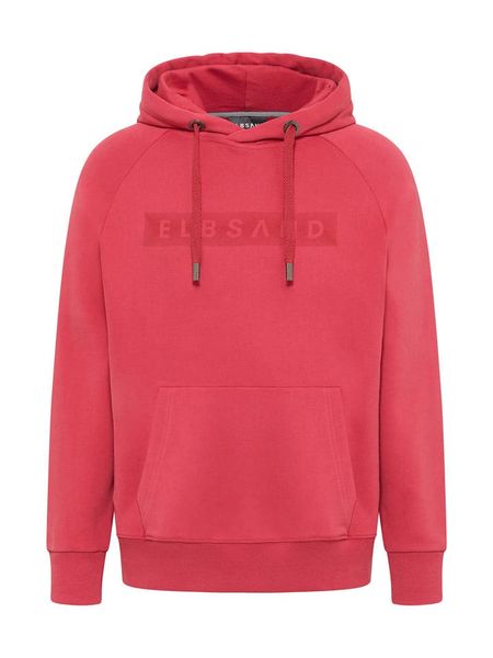 ELBSAND Bluza "Kiano" w kolorze czerwonym rozmiar: XL. Czerwone bluzy ELBSAND, xl, bez wzorów, z bawełny, z kapturem. Za 204.95 zł.