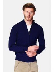 C& Jo Kardigan w kolorze granatowym rozmiar: 50. Niebieskie swetry rozpinane C& Jo, bez wzorów, z kaszmiru, bez kołnierzyka, bez ramiączek. Za 168.45 zł.