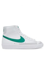 Nike Sneakersy Blazer Mid 77 Vntg BQ6806 Biały. Białe buty sportowe casual Nike, bez wzorów, ze skóry, bez zapięcia. Za 499.99 zł.