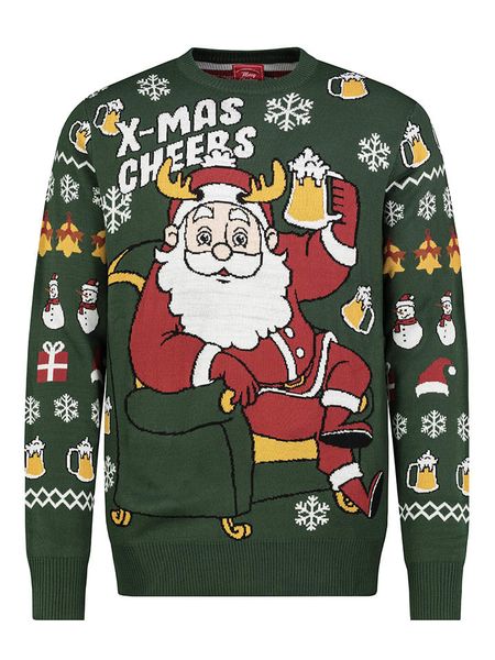 Sublevel Sweter w kolorze zielonym rozmiar: M. Zielone swetry nierozpinane Sublevel, m, bez wzorów, bez kołnierzyka, bez ramiączek. Za 126.45 zł.