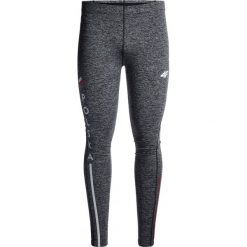 Getry funkcyjne męskie Pyeongchang 2018 SPMF900 - szary melanż. Legginsy długie sportowe marki 4F. Za 149.99 zł.