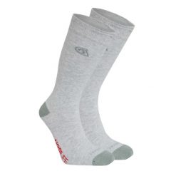 Skarpetki Unisex Dla Dorosłych Insect Repellent. Szare skarpety Craghoppers, bez wzorów. Za 84.99 zł.