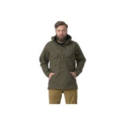 Kurtka męska Helikon-Tex Anorak Pilgrim. Zielone kurtki Helikon-Tex, m, bez wzorów, bez kaptura. Za 482.99 zł.