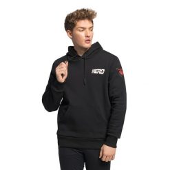 Bluza z kapturem Rossignol Hero Logo Sweat. Czarne bluzy z kapturem Rossignol, na zimę, s, bez wzorów, z kapturem. Za 600.00 zł.