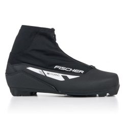 Buty do nart biegowych Fischer XC Touring Black 2024. Czarne buty do biegania FISCHER, bez wzorów, bez zapięcia, narciarskie. Za 479.00 zł.