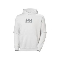 Bluza z kapturem Helly Hansen Fleece Graphic. Szare bluzy z kapturem Helly Hansen, m, bez wzorów, z bawełny, z kapturem. W wyprzedaży za 265.75 zł.