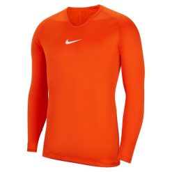 Koszulka Termoaktywna piłkarska męska Nike Dry Park First Layer. Brązowe bielizna termoaktywna Nike, m, bez wzorów, bez ramiączek, do piłki nożnej. Za 89.99 zł.