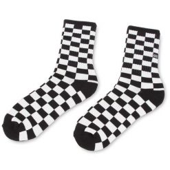 Skarpety Wysokie Męskie Vans. Czarne skarpety Vans, bez wzorów. Za 49.99 zł.
