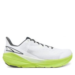 Buty do biegania Altra. Białe buty do biegania Altra, bez wzorów, bez zapięcia, do biegania. Za 439.99 zł.