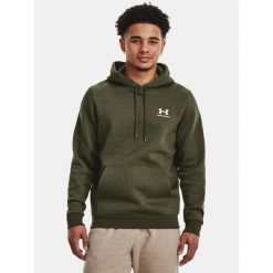 Bluza fitness męska UNDER ARMOUR Icon Fleece Hoodie z kapturem. Zielone bluzy Under Armour, m, bez wzorów, z kapturem. Za 290.05 zł.