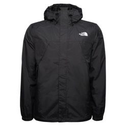 Kurtka turystyczna letnia męska The North Face M Antora Jacket. Czarne kurtki The North Face, na lato, m, bez wzorów, z softshellu, bez kaptura. Za 493.00 zł.