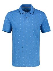 Lerros Koszulka polo w kolorze niebieskim rozmiar: S. Niebieskie koszulki polo Lerros, s, bez wzorów, z bawełny, bez kołnierzyka, bez ramiączek. Za 79.59 zł.