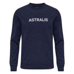 Bluza Hummel Astralis. Niebieskie bluzy Hummel, bez wzorów, bez kaptura. Za 203.50 zł.