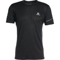 Salomon AGILE TEE Tshirt z nadrukiem black. T-shirty sportowe marki Salomon. W wyprzedaży za 141.55 zł.