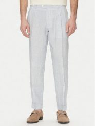 JOOP! Chinosy 17 JT-70Randar12 30045901 Niebieski Regular Fit. Niebieskie eleganckie spodnie JOOP!, m, ze lnu. Za 669.99 zł.