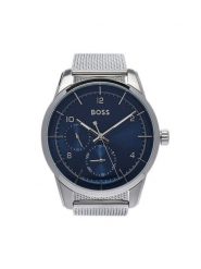 Boss Zegarek Sophio 1513942 Srebrny. Szare, analogowe zegarki Boss, srebrne. Za 799.99 zł.