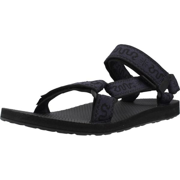 Sandały TEVA M ORIGINAL UNIVE Niebieski. Niebieskie sandały Teva, z tkaniny, bez zapięcia. Za 228.99 zł.