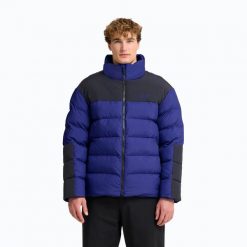 Kurtka ocieplana męska Jack Wolfskin Icy Hollow. Niebieskie kurtki Jack Wolfskin, l, bez wzorów, z materiału, bez kaptura. Za 1,059.00 zł.