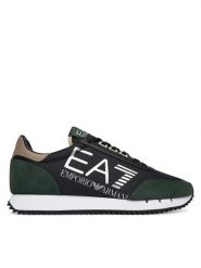 EA7 Emporio Armani Sneakersy 7X000541 AF18609 MZ578 Zielony. Zielone buty sportowe casual EA7 Emporio Armani, bez wzorów, ze skóry, bez zapięcia. Za 779.99 zł.