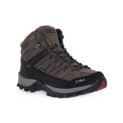 Buty trekkingowe męskie CMP Rigel Mid. Czarne buty trekkingowe CMP, bez wzorów, z materiału, bez zapięcia. Za 314.99 zł.