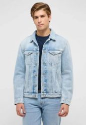 Męska Kurtka Zimowa Mustang Style Dallas Jacket Denim Blue 1017682 5000 312. Niebieskie kurtki Mustang, na zimę, m, bez wzorów, z denimu, bez kaptura. Za 249.99 zł.