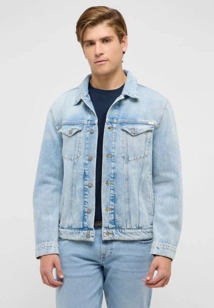 Męska Kurtka Zimowa Mustang Style Dallas Jacket Denim Blue 1017682 5000 312. Niebieskie kurtki Mustang, na zimę, m, bez wzorów, z denimu, bez kaptura. Za 249.99 zł.