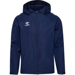 Kurtka wodoodporna Hummel Lead 2.0. Niebieskie kurtki Hummel, bez wzorów, bez kaptura. W wyprzedaży za 313.50 zł.