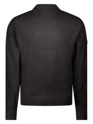 Geographical Norway Sweter "Fegemer" w kolorze czarnym rozmiar: L. Czarne swetry nierozpinane Geographical Norway, l, bez wzorów, bez kołnierzyka, bez ramiączek. Za 99.95 zł.