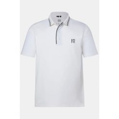 Męska Funkcyjna koszulka polo tenis rękaw 1/2 QuickDry. Białe bluzki z długim rękawem JAY-PI, m, bez wzorów, z elastanu, bez kołnierzyka, bez ramiączek, tenisowe. Za 239.99 zł.