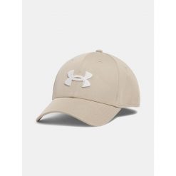 Czapka Z Daszkiem Męska Under Armour Sportowa Z Logo Blitzing. Brązowe czapki z daszkiem Under Armour, bez wzorów. W wyprzedaży za 63.39 zł.