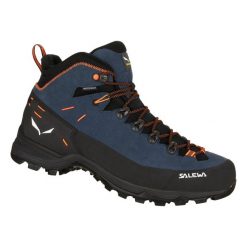 Buty Trekkingowe Męskie Salewa Alp Mate Winter Mid Ptx. Niebieskie buty trekkingowe Salewa, na zimę, bez wzorów, z materiału, za kostkę, bez zapięcia. Za 1,036.00 zł.