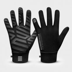 Rękawiczki rowerowe unisex Nuremberg Siroko. Czarne rękawiczki SIROKO, bez wzorów. W wyprzedaży za 97.00 zł.