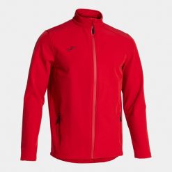 Kurtka wodoodporna Joma Basilea II. Czerwone kurtki Joma, m, bez wzorów, z materiału, bez kaptura. Za 347.00 zł.
