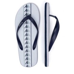 Japonki Kappa. Białe japonki Kappa, bez wzorów. Za 49.99 zł.