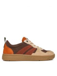 Palladium Sneakersy Pallacup Flame Sde 79505-291-M Brązowy. Brązowe buty sportowe casual Palladium, bez wzorów, ze skóry, bez zapięcia. Za 419.99 zł.