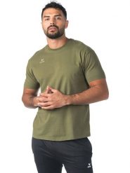 Erima Koszulka "CMPT" w kolorze khaki rozmiar: XXL. Brązowe bezrękawniki Erima, xxl, bez wzorów, z bawełny, bez kołnierzyka, bez ramiączek. Za 80.45 zł.