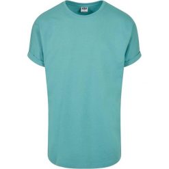 Męska Koszulka Z Długim Rękawem. Niebieskie bluzki z długim rękawem Urban Classics, m, bez wzorów, bez kołnierzyka, bez ramiączek. Za 67.99 zł.