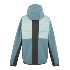 Kurtka puchowa Regatta Pro Hybrid II. Niebieskie kurtki Regatta, bez wzorów, z puchu, bez kaptura. Za 139.99 zł.