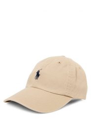 Polo Ralph Lauren czapka z daszkiem Mężczyźni Bawełna beżowy, ONE SIZE. Brązowe czapki z daszkiem Polo Ralph Lauren, bez wzorów, z bawełny. Za 349.95 zł.