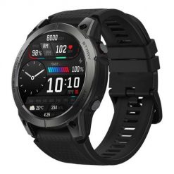 Smartwatch Zeblaze Stratos 3 (Czarny). Czarne krokomierze Zeblaze. Za 280.99 zł.