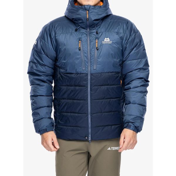 Kurtka puchowa męska Mountain Equipment Paiyu Jacket. Niebieskie kurtki narciarskie i snowboardowe MOUNTAIN EQUIPMENT, l, bez wzorów, z puchu, narciarskie. Za 1,553.99 zł.