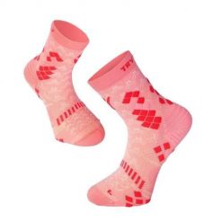 Skarpety uciskowe różowe. Czerwone skarpety TRY TO FLY, bez wzorów. W wyprzedaży za 65.52 zł.