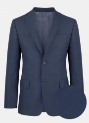 PAKO LORENTE – Marynarka garniturowa TANTO PPLM-3G-247-N. Niebieskie garnitury Pako Lorente, na co dzień, bez wzorów, z tkaniny. Za 179.99 zł.